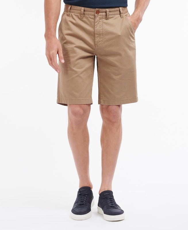 Beige Barbour City Neuston Men's Pants | XVHJ-29380