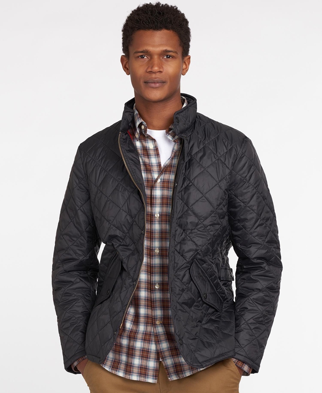 Black Barbour Flyweight Chelsea Men's Quilted Jackets | MQGP-13957