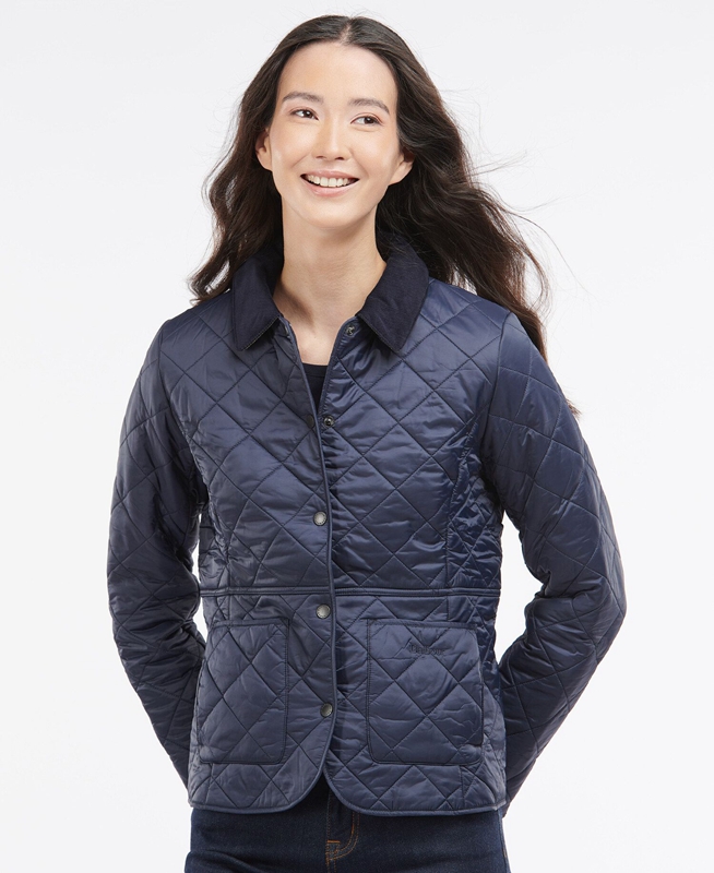 Blue Barbour Steppjacke Deveron Polarquilt Women's Quilted Jackets | UVMF-26397