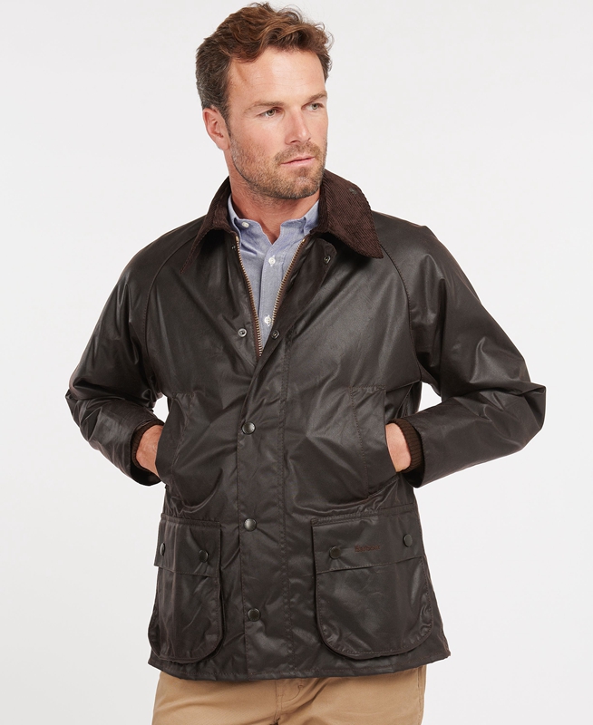 Coffee Barbour Bedale® Men's Waxed Jackets | KXZT-17803