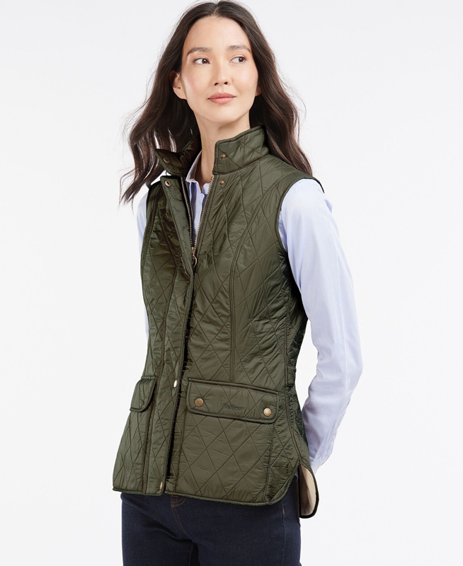 Green Barbour Weste Wray Women's Vest | AWUB-35219