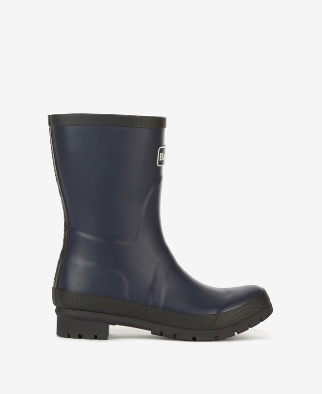 Navy Barbour Banbury Wellington Women's Boots | HWJN-03578