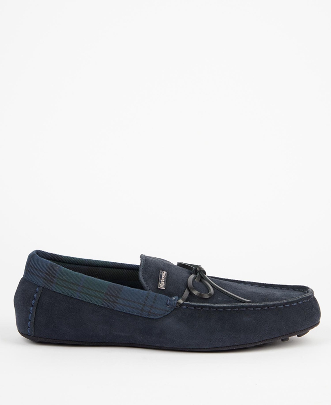 Navy Barbour Kurila Men's Slippers | JFDA-43216