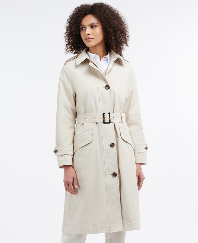 Beige Barbour Camilla Women\'s Waterproof Jackets | XLWU-79345