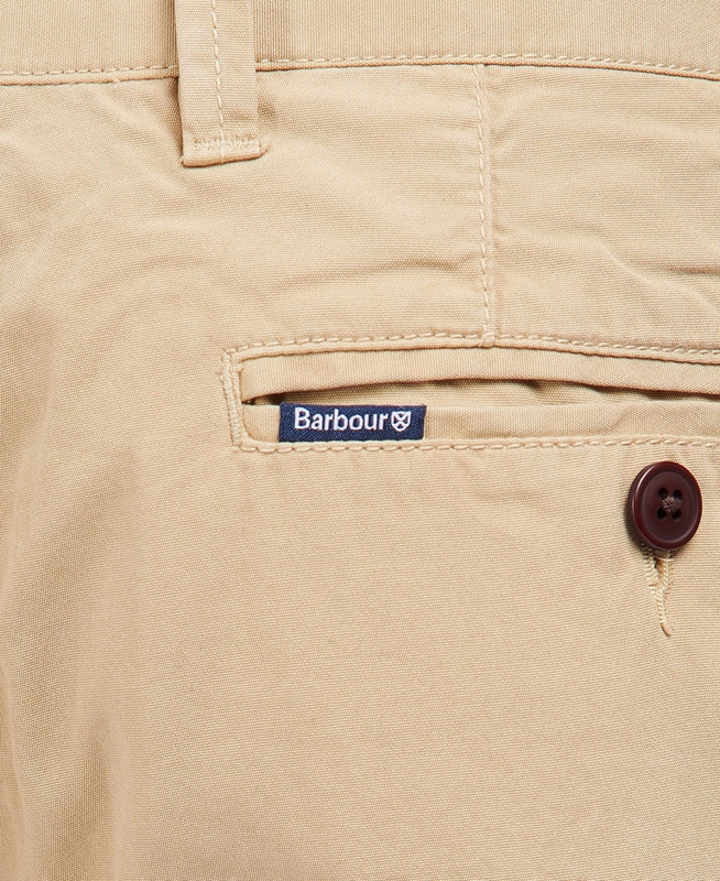 Beige Barbour Glendale Chino Men's Pants | DPWZ-17062