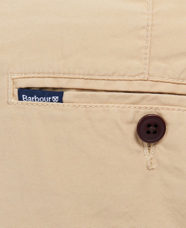 Beige Barbour Glendale Short Men's Pants | BXFR-59287