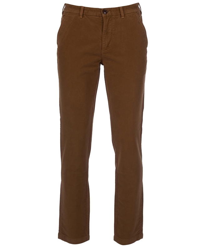 Beige Barbour Neuston Moleskin Trousers Men's Pants | BEDS-57486