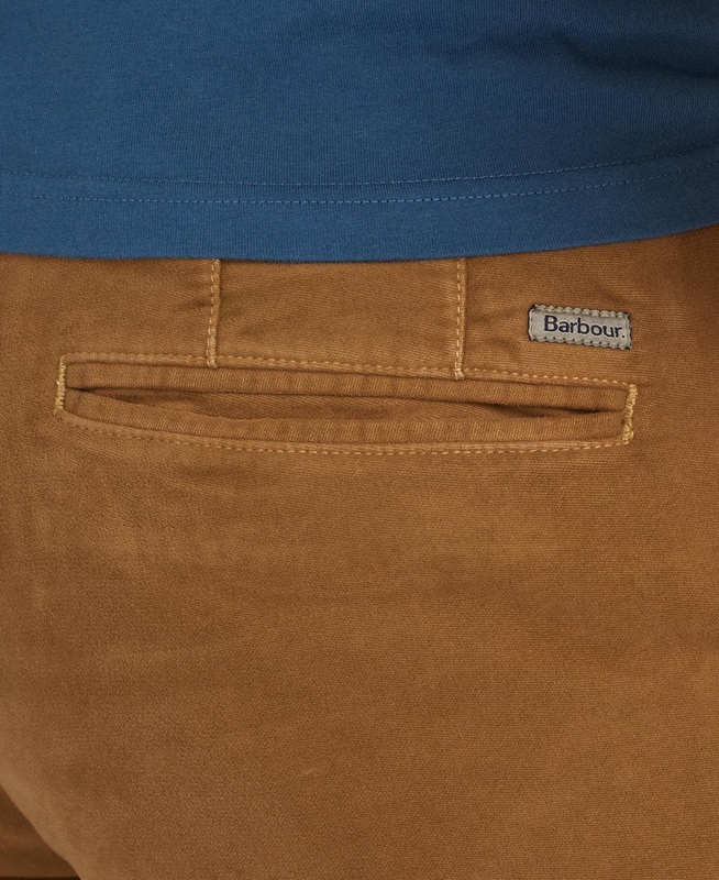 Beige Barbour Neuston Moleskin Trousers Men's Pants | BEDS-57486