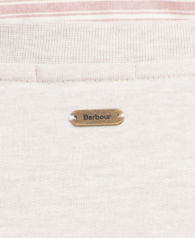 Beige Barbour Otterburn Women's Sweatshirts | VQHD-51607