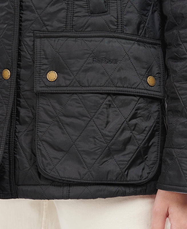 Black Barbour Beadnell Polarquilt Women's Quilted Jackets | ADBX-18596