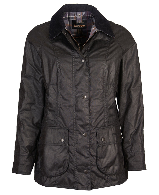 Black Barbour Beadnell® Women's Waxed Jackets | EHCY-10342