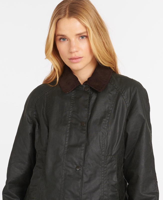 Black Barbour Beadnell® Women's Waxed Jackets | YNDP-70142