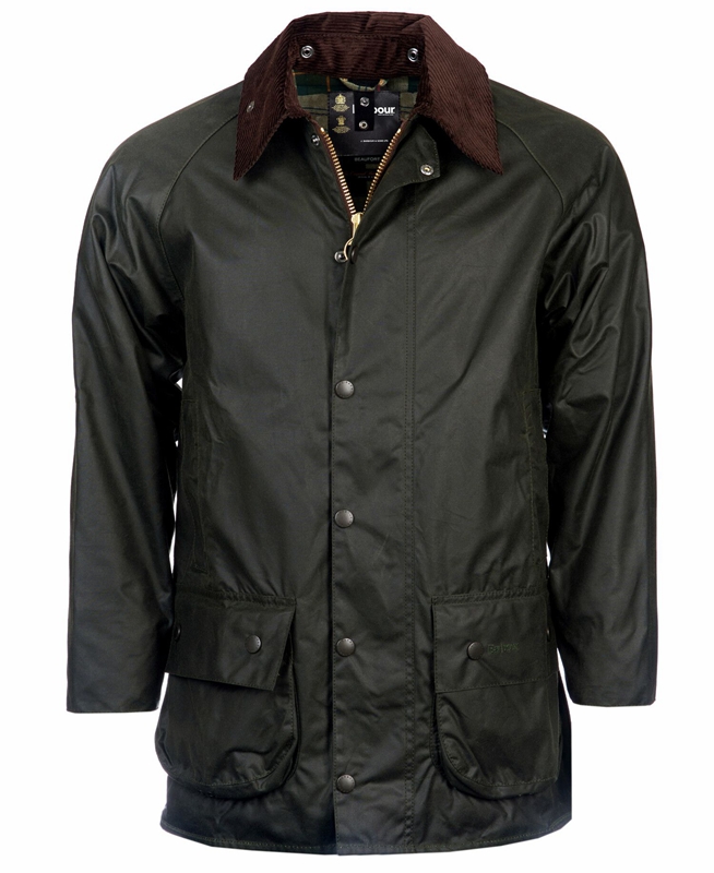 Black Barbour Beaufort® Men's Waxed Jackets | BDJH-03861