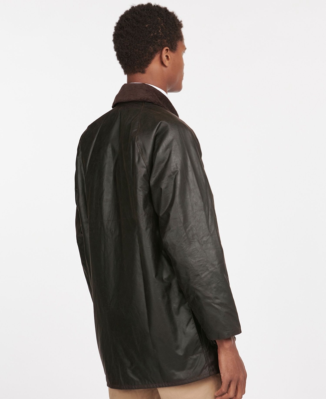 Black Barbour Beaufort® Men's Waxed Jackets | BDJH-03861