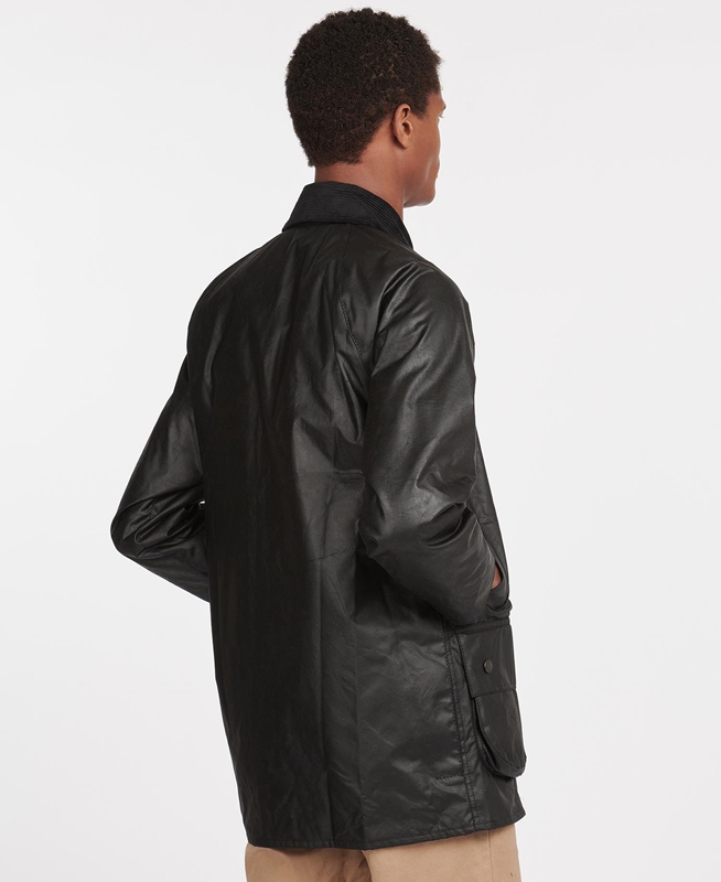 Black Barbour Beaufort® Men's Waxed Jackets | PZCL-63084