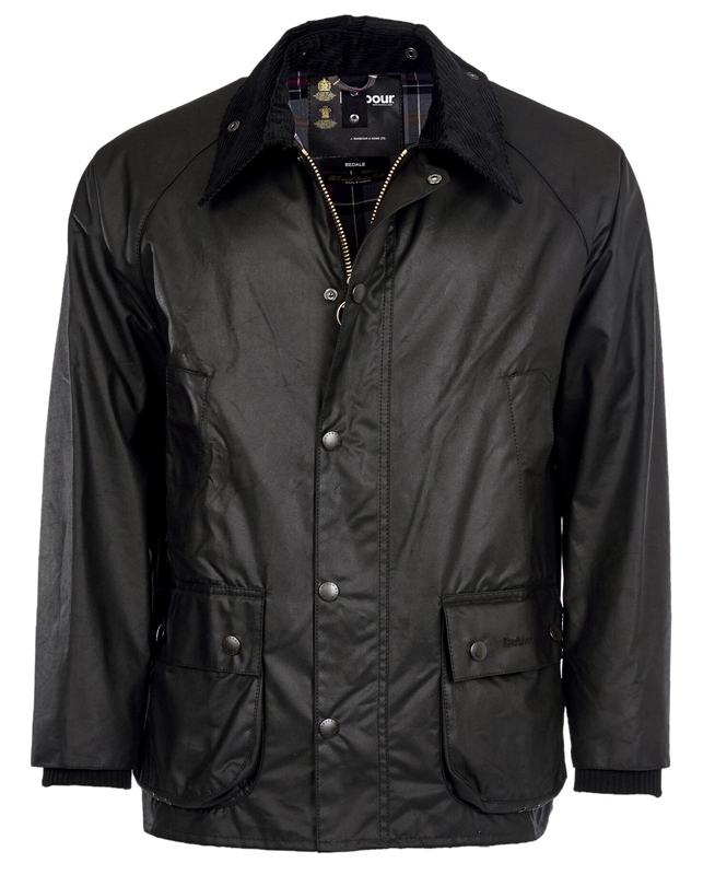 Black Barbour Bedale® Men's Waxed Jackets | EXHW-51460