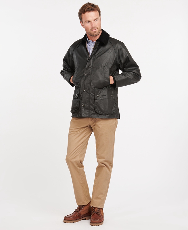 Black Barbour Bedale® Men's Waxed Jackets | EXHW-51460