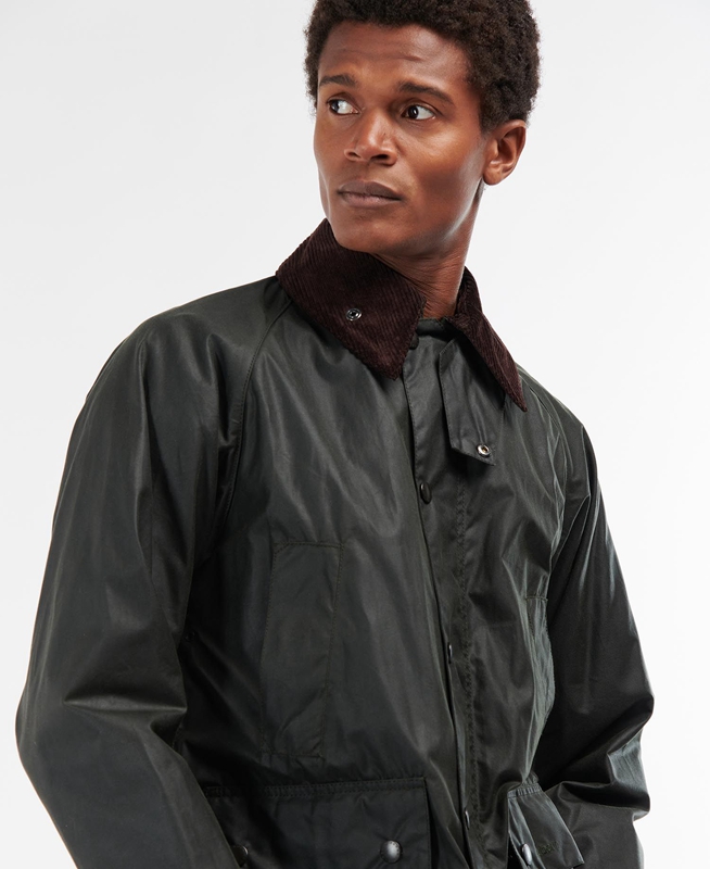 Black Barbour Bedale® Men's Waxed Jackets | UYRB-47023