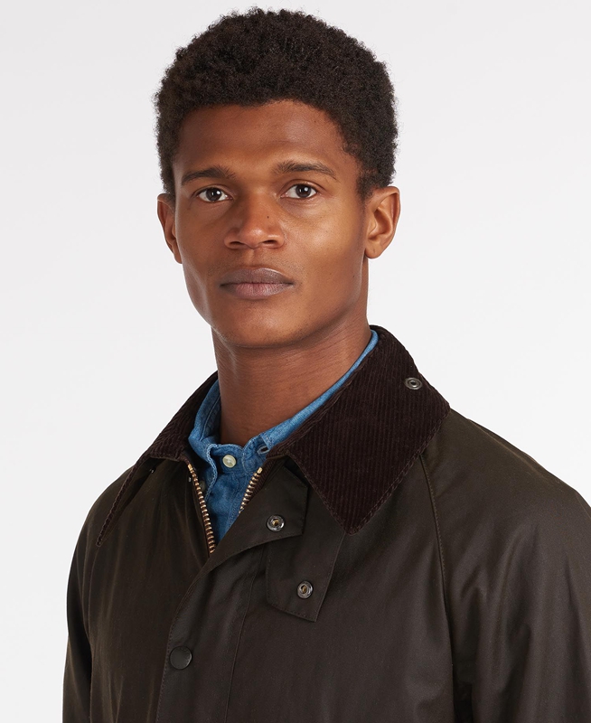 Black Barbour Classic Bedale® Men's Waxed Jackets | CNHT-39621