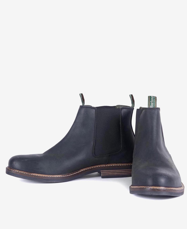 Black Barbour Farsley Men's Boots | JVCS-19208