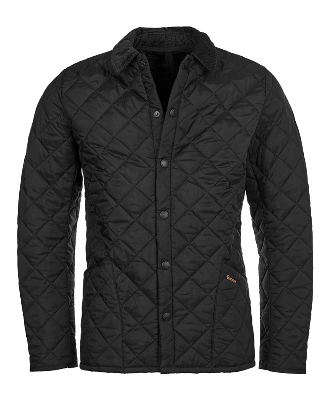 Black Barbour Heritage Liddesdale Men's Quilted Jackets | MFJZ-47612