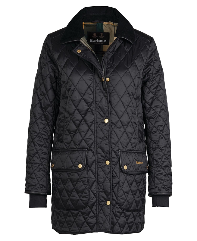 Black Barbour Kilmarie Women's Quilted Jackets | FBSM-16320