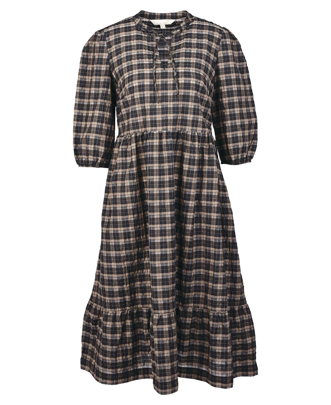 Black Barbour Lorelie Women's Dress | NEMK-18239