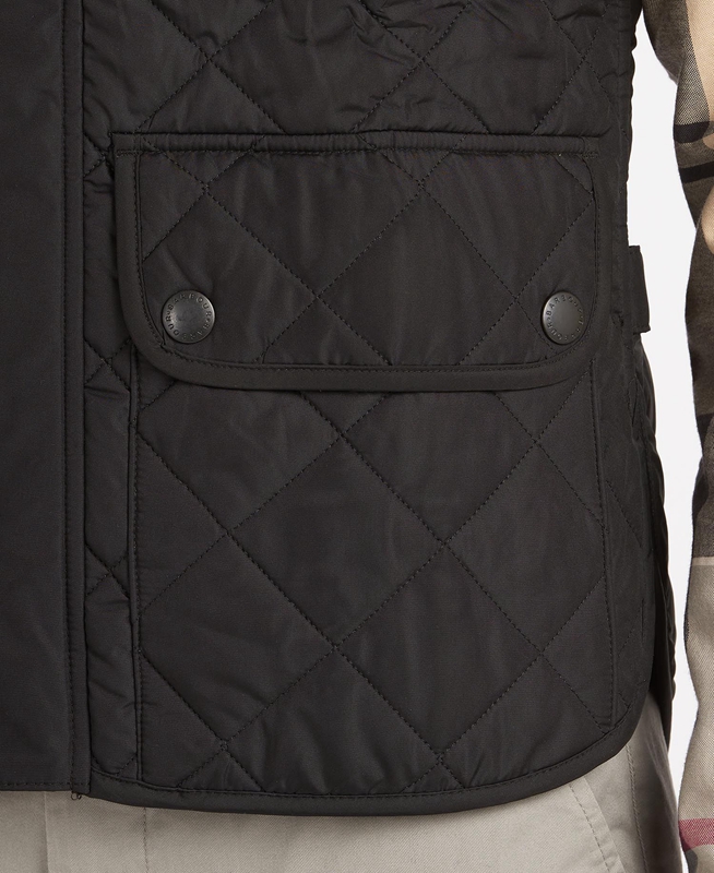 Black Barbour Lowerdale Men's Vest | CZTS-60147