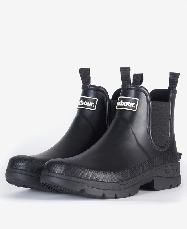 Black Barbour Nimbus Men's Boots | UXKG-75319