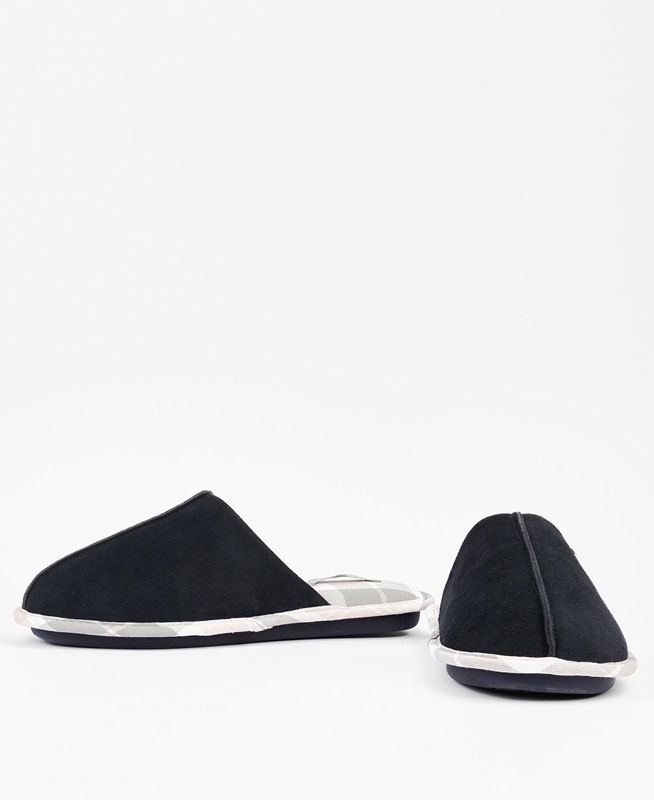 Black Barbour Simone Women's Slippers | BSQW-46827