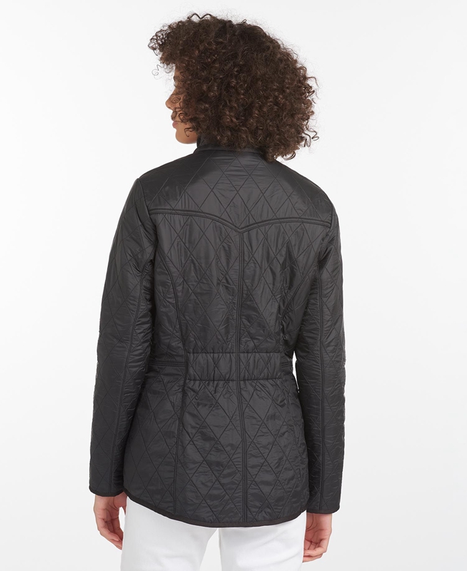 Black Barbour Steppjacke Cavalry Polarquilt Women's Quilted Jackets | ZEOU-13857