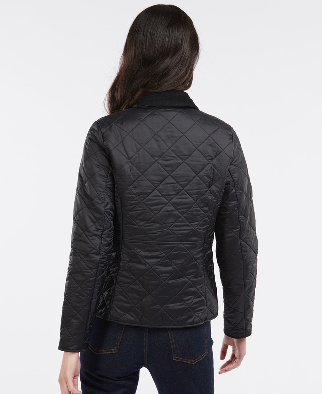 Black Barbour Steppjacke Deveron Polarquilt Women's Quilted Jackets | TIHZ-69405