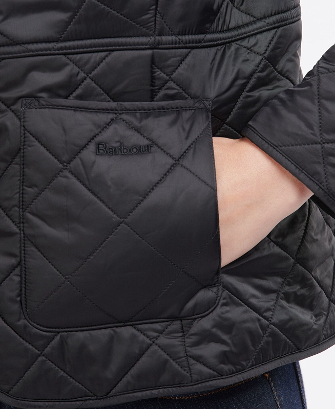 Black Barbour Steppjacke Deveron Polarquilt Women's Quilted Jackets | TIHZ-69405