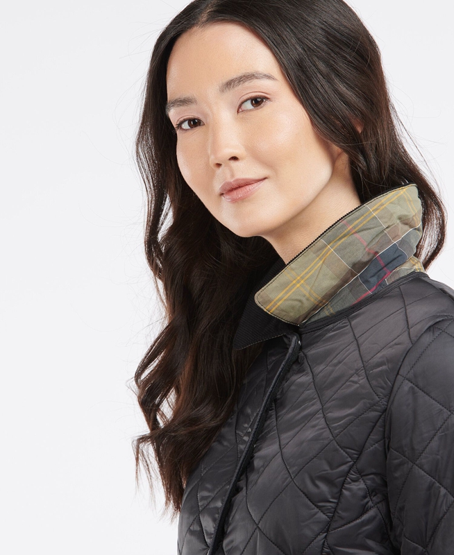 Black Barbour Steppjacke Deveron Polarquilt Women's Quilted Jackets | TIHZ-69405