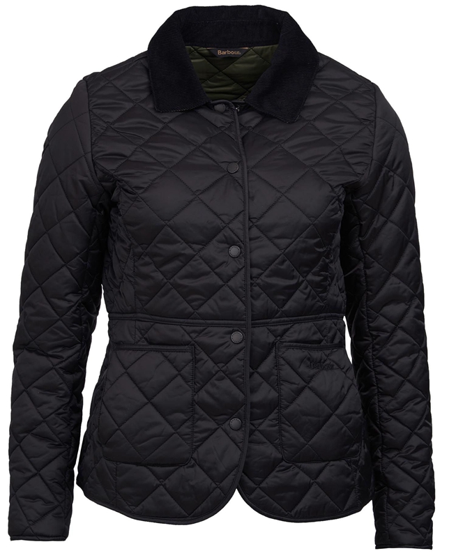 Black Barbour Steppjacke Deveron Women's Quilted Jackets | QVIK-31486