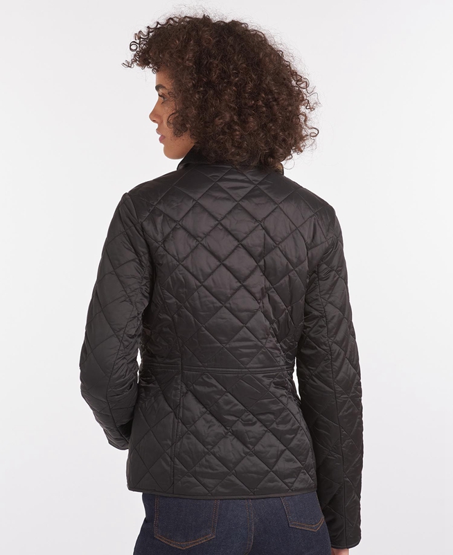 Black Barbour Steppjacke Deveron Women's Quilted Jackets | QVIK-31486