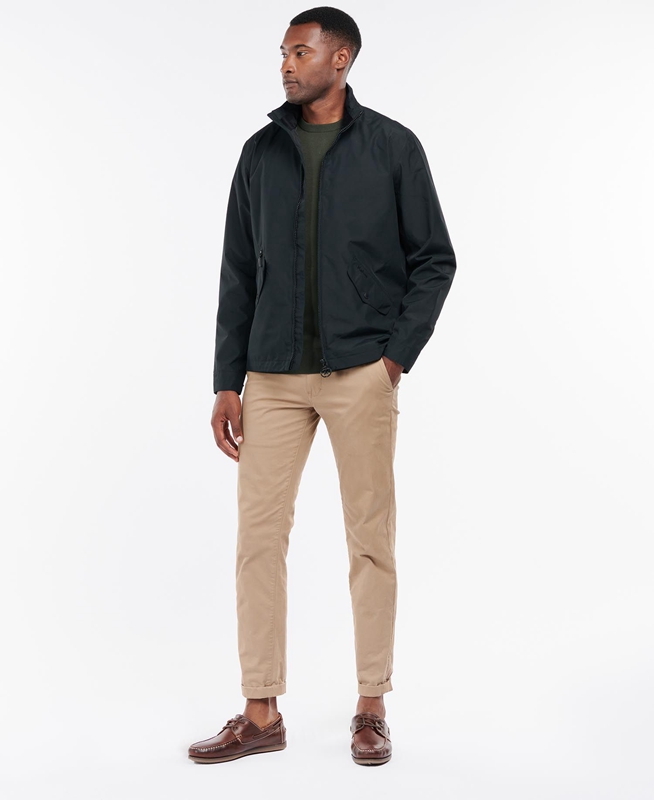 Black Barbour Summer Chelsea Men's Waterproof Jackets | SHML-84579