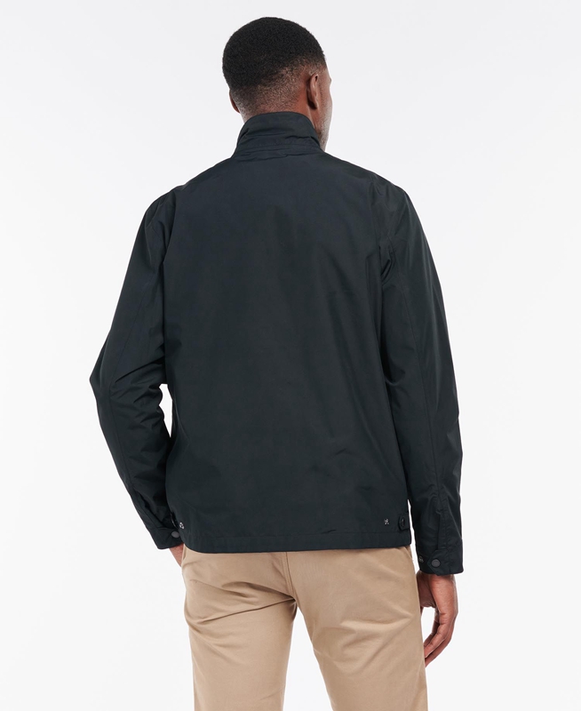 Black Barbour Summer Chelsea Men's Waterproof Jackets | SHML-84579