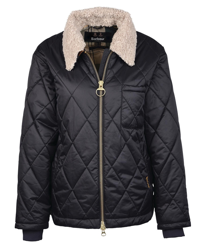 Black Barbour Vaila Women's Quilted Jackets | BSGL-46210