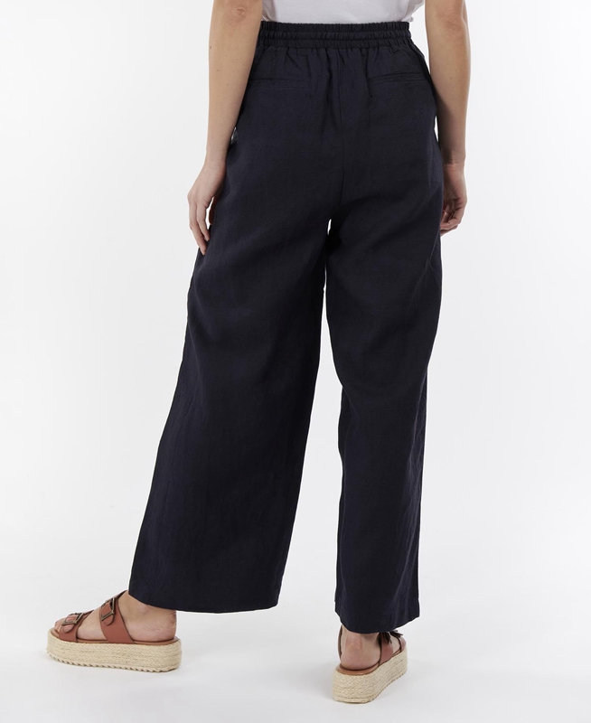 Blue Barbour Cherbury Trousers Women's Pants | LXFT-89402