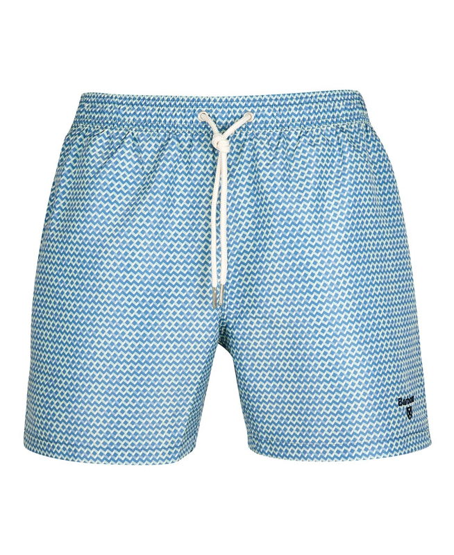 Blue Barbour Diamond Geo Swim Men's Pants | FGBK-27589