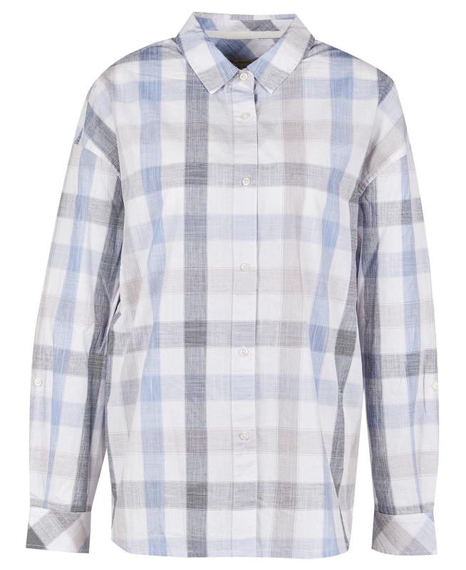 Blue Barbour Explorer Lara Women's Shirts | YAJT-61049