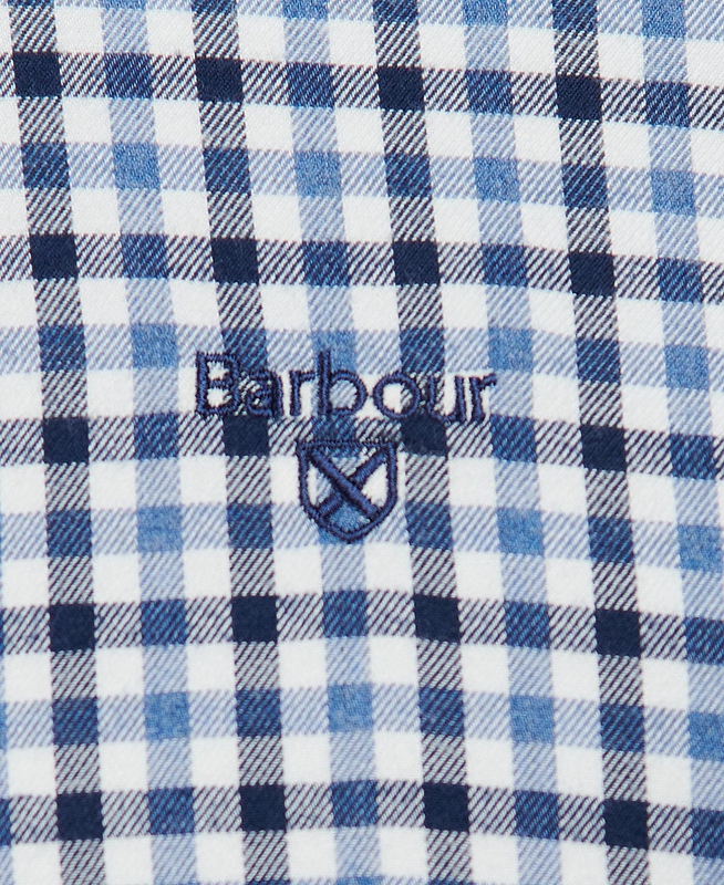 Blue Barbour Finkle Tailored Men's Shirts | BKVI-52396