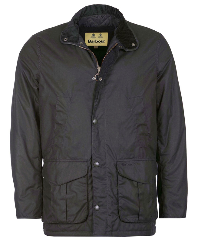 Blue Barbour Hereford Men's Waxed Jackets | AHMN-21756