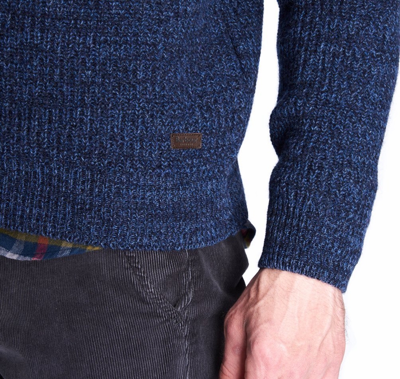 Blue Barbour Horseford Crew Men's Sweaters | XIKO-47120