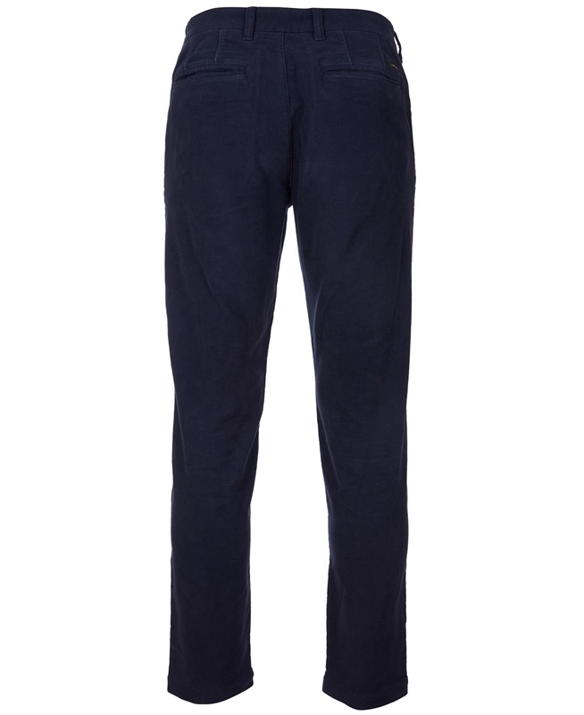 Blue Barbour Neuston Moleskin Trousers Men's Pants | HTSA-57639