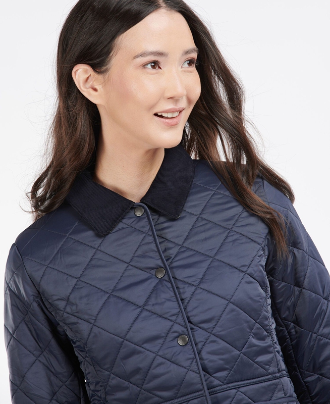 Blue Barbour Steppjacke Deveron Polarquilt Women's Quilted Jackets | UVMF-26397