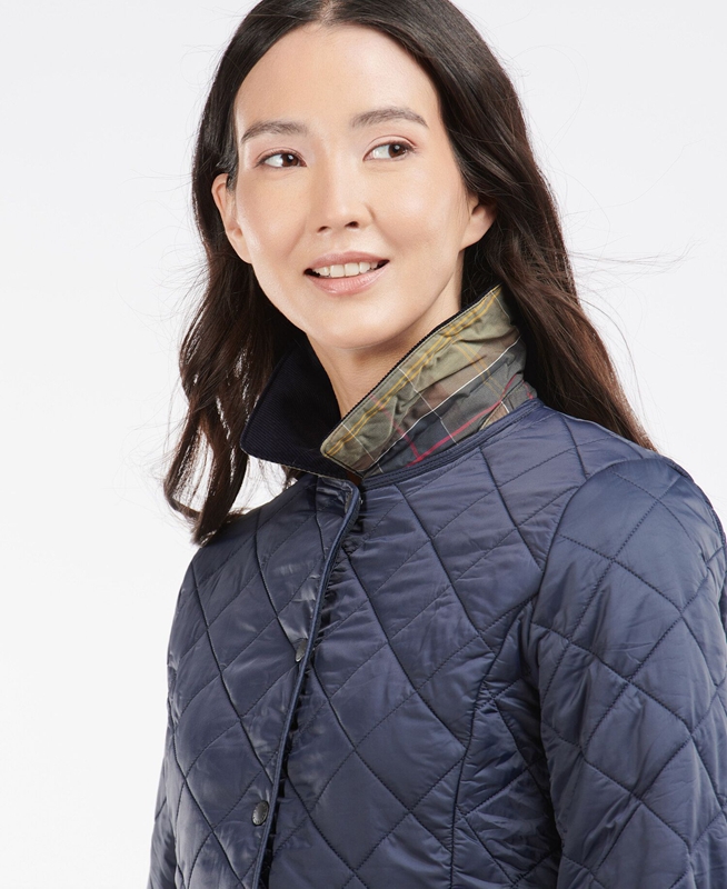 Blue Barbour Steppjacke Deveron Polarquilt Women's Quilted Jackets | UVMF-26397