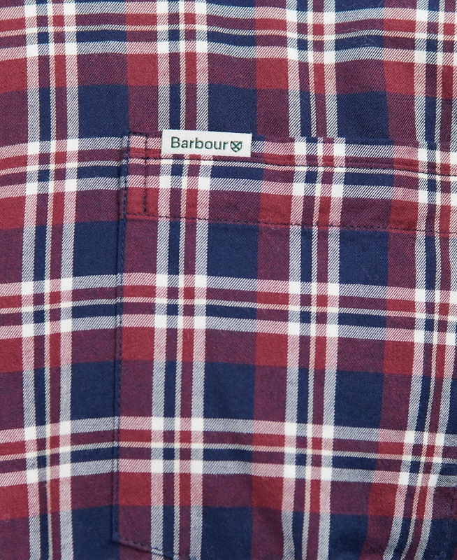 Blue Barbour Turville Regular Fit Men's Shirts | QAZH-57261