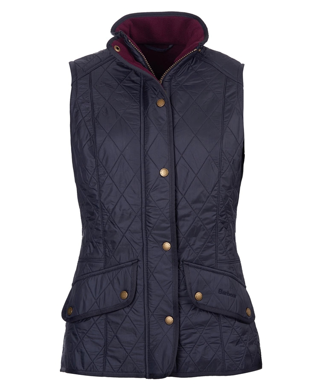 Blue Barbour Weste Cavalry Women's Vest | DBIR-52876